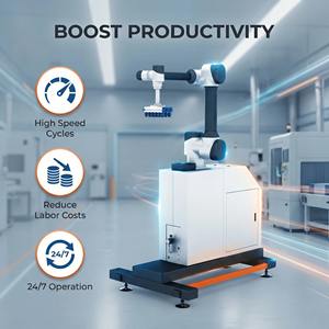 高速自動パレタイザーマシン |   様々な製品に対応した効率的なパレット積み重ね |   安定性と耐久性 - Product Image 3