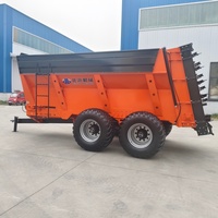 Pompe à fumier verticale tout-terrain à broyeur à fléaux |   Pneus de flottation pour essieux lourds |   Largeur de couverture de 8 à 15 m |   Fonctionne avec Muddy Fields PTO