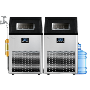 <b>Ice</b> Maker 65kg Automatic <b>Home</b> Commercial <b>Ice</b> Cube Block Making <b>Machine</b> <b>Ice</b> Maker <b>Machine</b> for Business Sale Food Beverage - Product Image 2