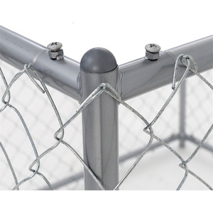 High Quality <strong>Heat</strong> Treated Galvanized Chain Link <strong>Dog</strong> <strong>Kennel</strong> Fence Indoor Outdoor Eco-Friendly Waterproof Easy Assembly - Product Image 6