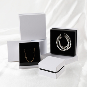 <strong>Custom</strong> Luxury <strong>Jewelry</strong> Container Set Luxury Packing Box and Pouch <strong>Supplies</strong> for Premium Presentation - Product Image 1
