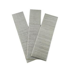 Clous à tête fraisée F en zinc plaqué 18Ga pour pistolet cloueur pneumatique ou électrique F30 pour travaux de finition du bois - Product Image 2