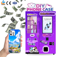 Máquina Impresora de Carcasas para Teléfonos Móviles con Pantalla Táctil Inteligente OEM ODM, Máquina Expendedora Automática para Carcasas Personalizadas