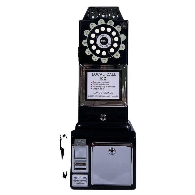 Retro Payphone with Real Telephone Function