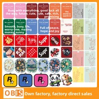Diffuseurs de parfum pour voiture parfum thé, pendentifs suspendus, cartes décoratives pour voiture avec messages de vœux