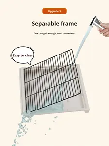 Villa pour chien avec toilettes séparées, cage pour petits chiens, une chambre, un salon, une salle de bain, nouvelle maison pour chien, chiots, animaux de compagnie, Teddy - Product Image 3