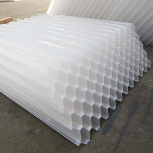 Embalaje de Tubos Inclinados de PVC PP con Estructura de Panal Hexagonal para Medios de Tratamiento de Aguas Residuales - Product Image 6