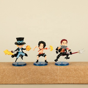 ฟิกเกอร์อนิเมะวันพีซ ชุด 9 ตัว โซโล เอซ ซาโบ แชงค์ส เอ็ดเวิร์ด แฮนค็อก ยามาโตะ คาตาคุริ โรเจอร์ ของสะสม โมเดล ของตกแต่ง - Product Image 6