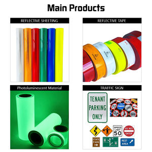 מדבקת רפלקטיבית בצורת חץ בצבעים צהוב-ירוק-שחור, פלורסנטית, פריזמטית, לסימון בטיחות משאיות, מתוצרת LU Factory, איחוד האמירויות הערביות - Product Image 5