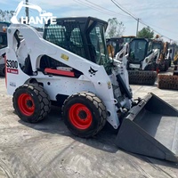 Gebrauchter Bobcat S300 Kompaktlader mit Niedriger Betriebsstundenzahl, Originales Hydrauliksystem für Bau, Landschaftsbau und Landwirtschaft