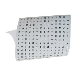 30 fogli etichette con numeri piccoli <span class=keywords><strong>adesivi</strong></span> 1-100 numeri <span class=keywords><strong>adesivi</strong></span> rotondi etichette con numeri autoadesivi piccoli da 0.4 pollici per ufficio - Product Image 6