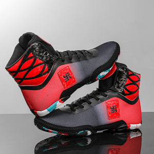 2026 Newest Model Boxing Shoes Lightweight Premium Quality Wrestling <b>Boots</b> Men - Product Image 4