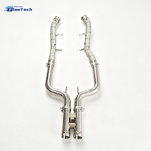 Collecteur d'échappement sport haute performance pour Mercedes-Benz S600 S65 AMG W222 M279 6.0L V12 Biturbo en acier 304 – Amélioration de l'échappement de course - Product Image 2