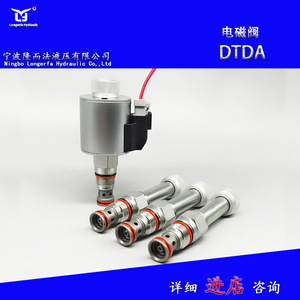 Vanne solénoïde à action directe T-13A, type cartouche, en acier inoxydable, pour utilisation en machinerie hydraulique - Product Image 5