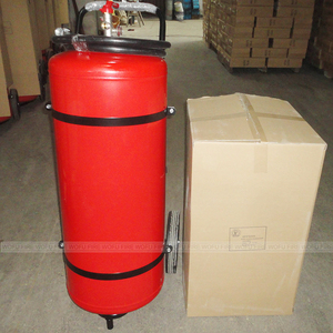 <span class=keywords><strong>Chariot</strong></span> industriel à roulettes pour extincteur à eau 100L avec tuyau pour la sécurité des entrepôts et des ateliers - Product Image 3