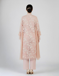 Kilang OEM, Kebaya Informal Personalizada, Tejido de Punto Transpirable, Sulam Emas Moderno, Producción de Marca Privada, Diseñador, Marca Musulmana - Product Image 4