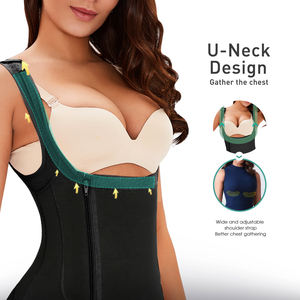 Faja Colombiana Levantadora de Glúteos para Mujer, Body Moldeador Postoperatorio, Control de <span class=keywords><strong>Abdomen</strong></span>, Cinturilla Reductora - Product Image 2