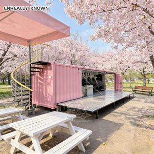 Bar à café en conteneur de luxe entièrement équipé avec cuisine, design personnalisé - Product Image 3