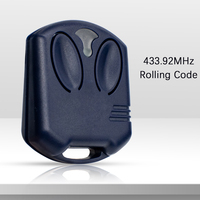 Télécommande de porte de garage à code roulant 433 MHz pour émetteur portable JUBI 433-2 JUBI 433-4 JUBI 433-2TR