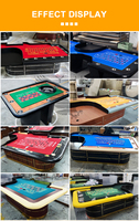 Tapis de Roulette Personnalisé YH pour Casino – Tapis de Roulette Américaine en Flanelle