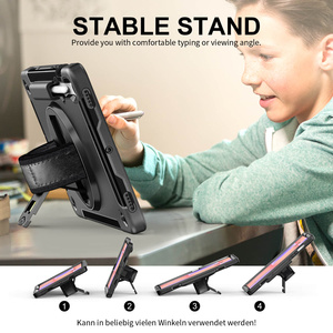 TPU + PC 360 Rotación a prueba <span class=keywords><strong>de</strong></span> golpes Heavy Duty Rugged Pen Slot <span class=keywords><strong>Tablet</strong></span> Case para <span class=keywords><strong>Samsung</strong></span> Galaxy Tab S10 Lite 10,9 pulgadas Case - Product Image 6