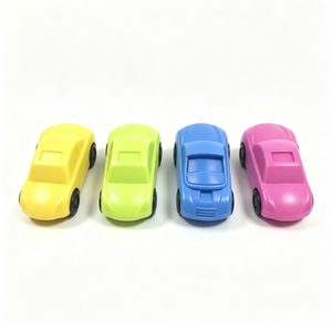 Wholesale <b>Plastic</b> Motor 1 Hole Stationery Color Pencil Sharpener for School Student Funny for Promotion - Product Image 4