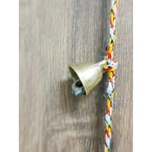 PARIJAT HANDICRAFT Latón Cuerda decorativa Metal Vintage Estilo indio Comercio justo Colgante de pared Novedad Decoración creativa para el hogar - Product Image 6