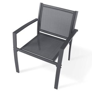 3 pezzi set da <span class=keywords><strong>bistrot</strong></span> all'aperto sedie da <span class=keywords><strong>bistrot</strong></span> Casual in Textilene con tavolino balcone resistente ai raggi UV impermeabile resistente al prato all'aperto - Product Image 2