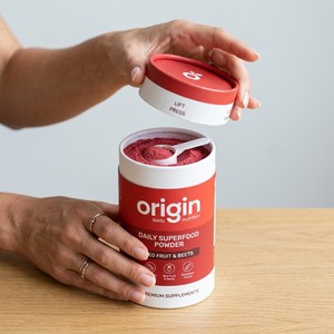 Caja cilíndrica redonda hermética de calidad alimentaria para envasado de proteína de suero en polvo, con logotipo personalizado, venta al por mayor - Product Image 2