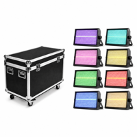 Projecteur LED professionnel pour DJ, rectangulaire avec effet Wash, idéal pour les discothèques et les scènes de fête