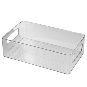 Transparent Desktop Book Storage <b>Box</b> Integrated Plastic Organizer For Desk Bookends With No Lid Solid Color X 46 - Product Image 5