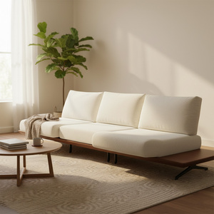 Divano da giardino elegante divano moderno minimalista regolabile <span class=keywords><strong>angolo</strong></span> a forma di L divano componibile <span class=keywords><strong>soggiorno</strong></span> mobili - Product Image 4