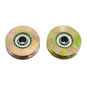 Stahlkugel lager Mitte Nut Schiebe schirm Tür Nylon Feder spann rolle Möbel Nachlauf - Product Image 6