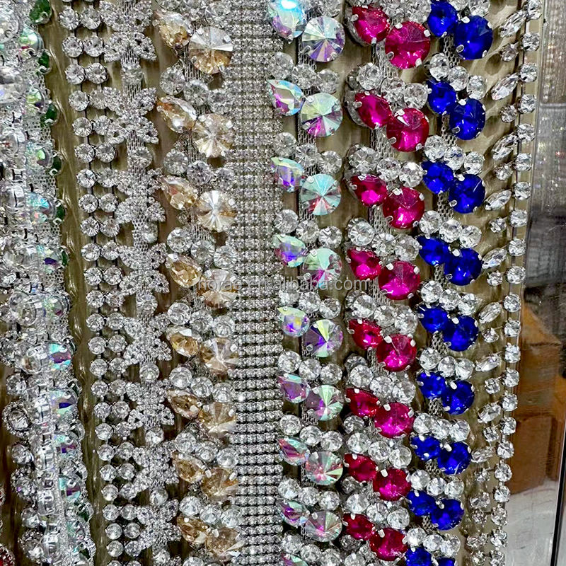 Royal Gold - Vintage Design Beaded Embroidered Trim Per Yard - Foto 9