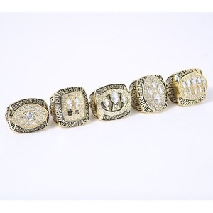 Coffret cadeau de bagues de championnat des San Francisco 49ers pour hommes, bijoux en or avec boîte - Product Image 3