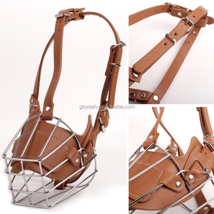 <span class=keywords><strong>Bozal</strong></span> <span class=keywords><strong>para</strong></span> Perro <span class=keywords><strong>Pitbull</strong></span>, Cesta Metálica Transpirable <span class=keywords><strong>para</strong></span> Perros Grandes - Product Image 4