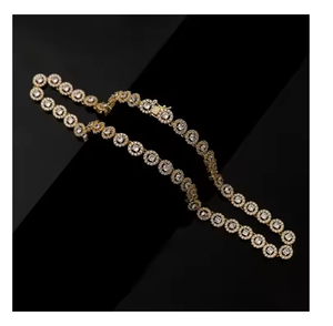 สร้อยคอเพชรโมอิสซาไนต์ทรงเหลี่ยมมรกตสุดหรู สไตล์ฮิปฮอป ความใสสูง ดีไซน์สำหรับทั้งชายและหญิง เครื่องประดับแฟชั่น - Product Image 3