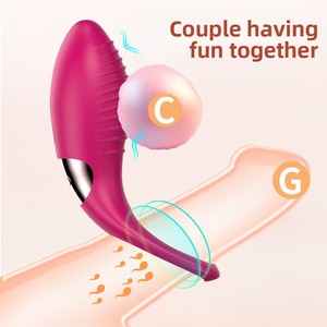 실리콘 모터 이중 용도 진동 잠금 정밀 링 남녀공용 IPX7 방수 발기부전 방지 섹스 토이 - Product Image 2