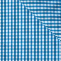 Tissu extensible teint en fil de coton, nylon et élasthanne, tissé à rayures et à carreaux, pour chemises homme et femme
