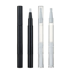 Bolígrafo vacío para aceite de cutículas con punta de pincel, aplicador de brillo labial de 2ml 3ml, cosmético transparente giratorio, bolígrafo vacío para aceite de cutículas y esmalte de uñas - Product Image 4
