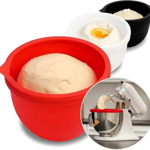 Wholesale Silicone Bowl Liner With Lids for Tilt Head Mixers 5 Qt Capacity Heat Resistant No Design <b>Accessory</b> - Product Image 5