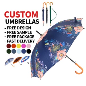 Manual Metal Frame 8 Ribs 190T Pongee Fabric Mens Straight <b>Umbrella</b> Windproof Durable for Office Commuters - Product Image 4