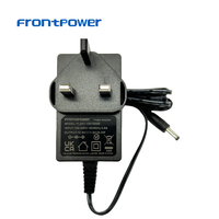 Frontpower 24W série 5V3A 5V3.5A 9V2A 12V2A 24V1A adaptateur UK prise murale type fixe alimentation pour appareils électroniques grand public