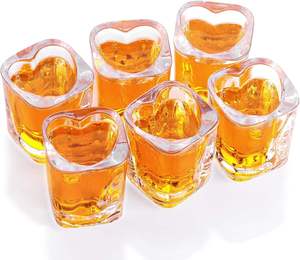 Custom logo 2oz Heavy Base Clear <b>Shot</b> <b>Glass</b> Set <b>Shot</b> Cups for Tequila Espresso Vodka <b>Shot</b> <b>Glasses</b> Espresso <b>Shot</b> <b>Glass</b> - Product Image 1