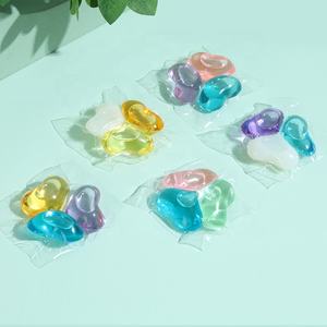 Polyva Organic 3 Cámaras Trébol Líquido Puro Detergente Vainas Cuentas Vainas <span class=keywords><strong>de</strong></span> Lavandería Enteras - Product Image 2