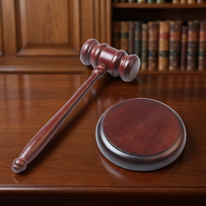 Handcrafted Polished Burlywood Wooden Hammer Mallet Judge Law Lawyer Auctioneer <b>Gavel</b> Set Customizable Multifunction Tabletop - Product Image 3