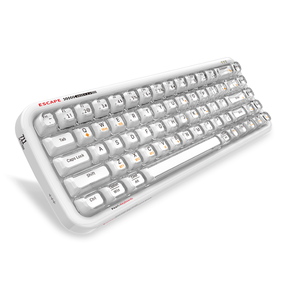 New Design Crystal Keycaps Wired 2.4G Tri Mode 60% Diy Mini Keyboard <b>Mouse</b> Wireless Rgb Keyboard Wireless Keyboard Wireless - Product Image 4