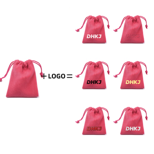 Bolsas de Terciopelo de Lujo con Cordón, Personalizables con Logotipo OEM, 7*9cm, Alta Calidad, para Regalos y Joyería, Venta al Por Mayor - Product Image 5