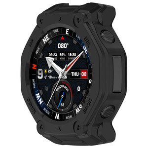 Funda protectora de armadura hueca de TPU suave para Amazfit <span class=keywords><strong>TRex</strong></span> 3Pro 48MM funda de reloj inteligente carcasa de parachoques para Huwmi 2017 <span class=keywords><strong>Pro</strong></span> funda de reloj - Product Image 4