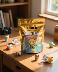 Túi Mylar 3.5g chống mùi, túi kim loại tùy chỉnh, bao bì đồ chơi, túi hộp bí ẩn, túi đứng có khóa kéo - Product Image 3